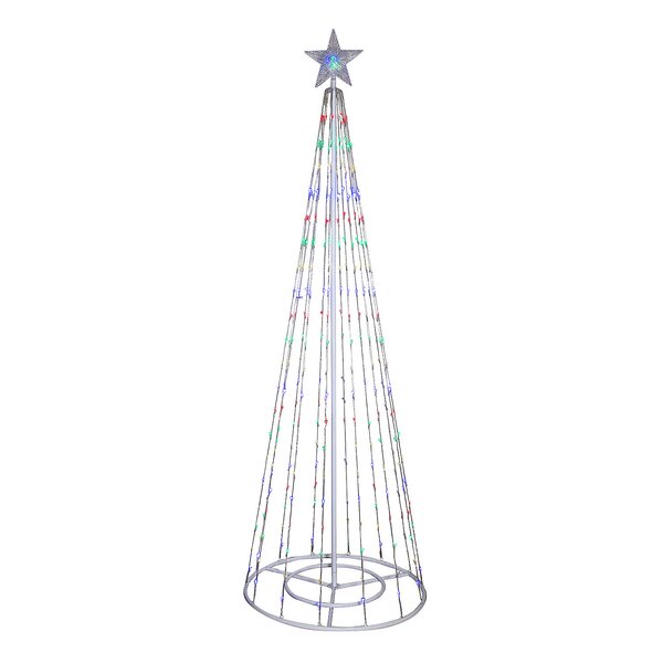 The Holiday Aisle® Christmas Tree Lighted Display And Reviews Wayfair 